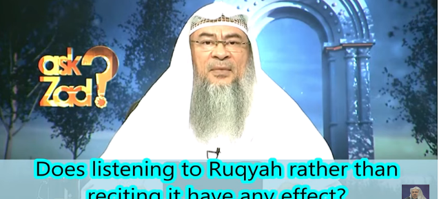 Does listening to Ruqya have the same affect as someone reciting ruqya in person?