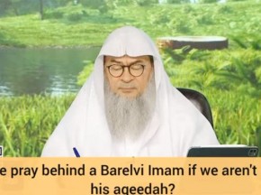 Can we pray in Barelvi masjid behind a barelvi imam? If we don't know his aqeedah?