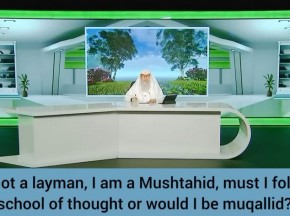 I'm not a layman, I'm a Mushtahid, must I follow a madhab (Muqallid)