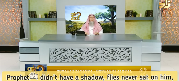 Prophet ﷺ‎ didn't have shadow, flies never sat on him, had a cloud above him, true?