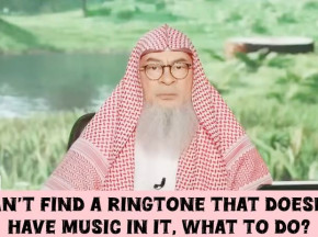 I can't find a ringtone without music What should I do #islam #islamic #quran #hijab