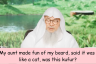 My aunt made fun of my beard, said it was like a cat! Is this kufr? #islam #islamic