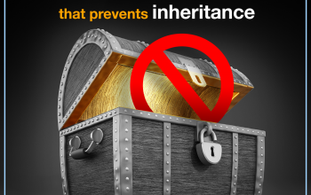 A cause that prevents inheritance