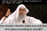 How should a muslim make long & short term plans according to sunnah?
