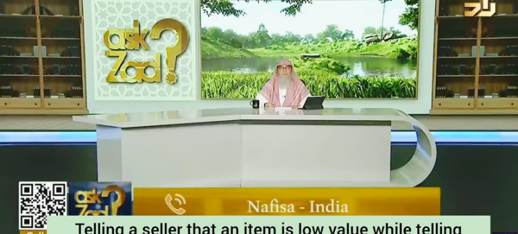 Telling seller the item is low value while telling buyer its high value to make profit permissible?