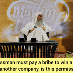 Businessman must pay bribe to get a contract with another company, is it permissible