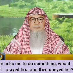 If my mum asks me to do something, am I sinful if I delayed it until after praying?