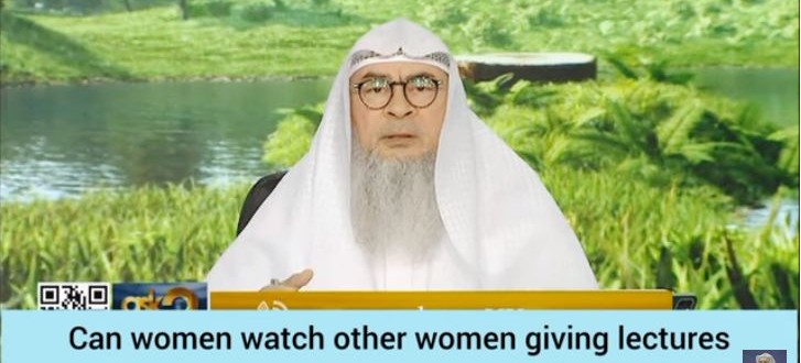 Can women watch other women giving lectures or cooking shows etc even without hijab?