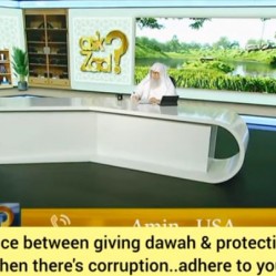 Give dawah or stay home these days? Hadith - during corruption adhere to your homes