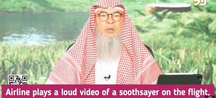 Airline plays video of soothsayer (Zodiac)is it shirk? Take another flight (alcohol)