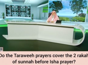 Do the Taraweeh Prayers cover the 2 rakah of sunnah before isha prayer?