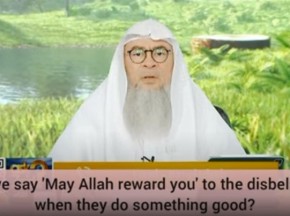Can we say JazakAllah Khair (May Allah reward you) to non muslims / disbelievers?
