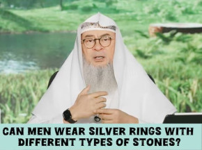 Can men wear silver ring with different types of stones #islam#islamic #quran #allah