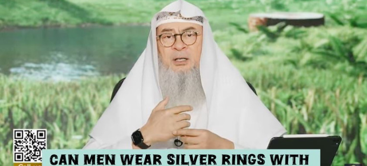 Can men wear silver ring with different types of stones #islam#islamic #quran #allah