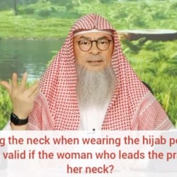 Exposing neck when wearing hijab, is my prayer valid?