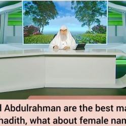 Abdullah & Abdul Rahman are best male names as per hadith, what about female names?