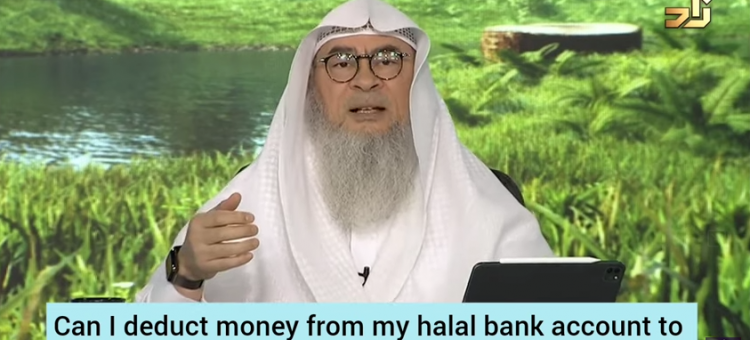 Can I give away money to poor Muslims from my halal account to give interest money of Riba account?