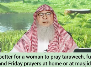 Is it better for a woman to pray taraweeh, funeral, Friday prayer at home or masjid