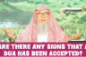 Are there any signs that dua a has been accepted #islam #islamic #quran #allah #hijab