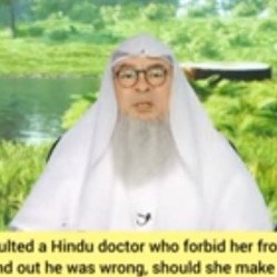 Hindu doctor forbid her from fasting, found out it was wrong, must keep those fasts?