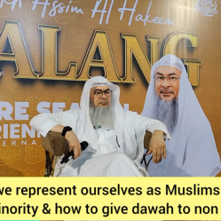 How 2 give dawah to non muslims when we're the minority & how to represent ourselves