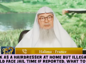 I work as hairdresser at home illegally, could face jail time if reported Can I work