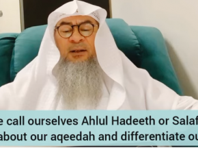 Can v call ourselves ahle hadees salafis 2 differentiate from other sects, let them know our aqeedah