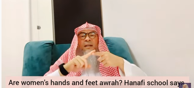 Are a woman's hands & feet awrah? Hanafis say they are not so no need to cover them