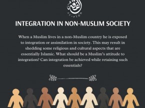 Integration in non-Muslim Society