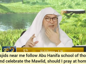Masjids near me follow Hanafi Madhab & celebrate Mawlid, should I pray home?