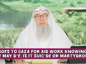 If he goes to G*za for aid work knowing he may d*e Is it martyrdom or su*cide #islam