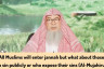 All Muslims will enter Jannah What about those who sin publicly or expose their sins (Al Mujahiroon)
