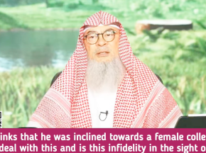 He was infatuated towards female colleague Feels bad for his wife, is it Infidelity?