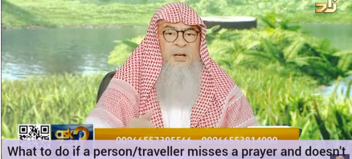 How to pray if you miss a prayer & time for next prayer is about to end (traveller)