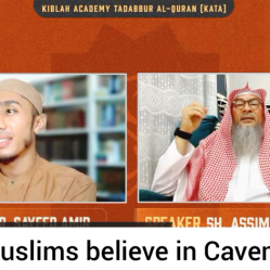 Do muslims believe in cavemen?