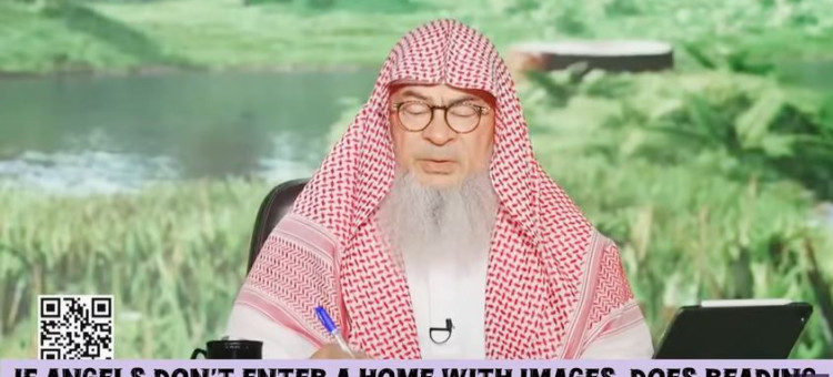 If Angels don't enter a home with images, does reciting ayat al kursi there still offer protection?