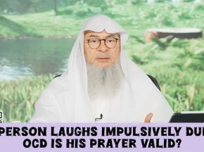 If a person laughs impulsively due to OCD is his prayer valid #islam #islamic #quran