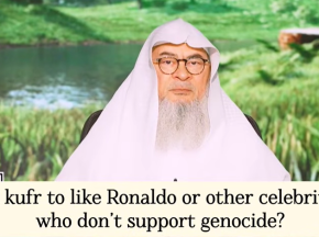 Kufr to like Ronaldo, other celebrities who don't support g*nocide but are seen with people who do?