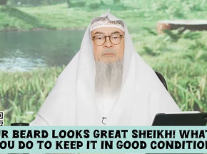 Sheikh, your beard looks great, what do you do to keep it in such good condition?
