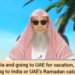 Started fasting in UAE, going to India, do I fast & make eid according to UAE or India