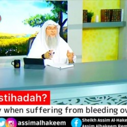 What is Istihadah? Can a woman combine prayers (all) if out & its difficult to clean