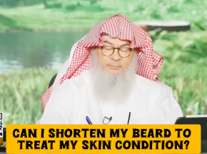 Can I shorten my beard to treat my skin condition? islam #islamic #haram #halal