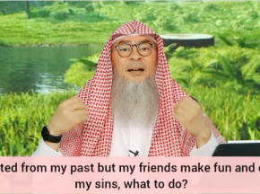 Repented from my past sins but friends make fun & expose my sins, what should I do?