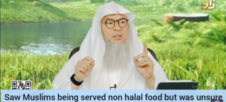 Saw muslims eating non halal food on plane, should I warn them, how to approach?