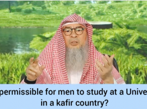 Are men allowed to study in co education colleges in islam? (mixed university)