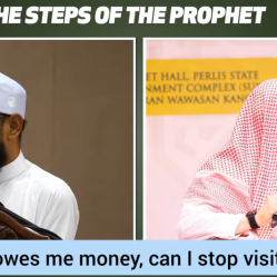 My dad owes me money, can I stop visiting him?