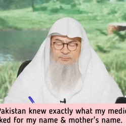 Someone in Pakistan knew exactly my medical condition (soothsayer) asked my mother's & my name, Ok?