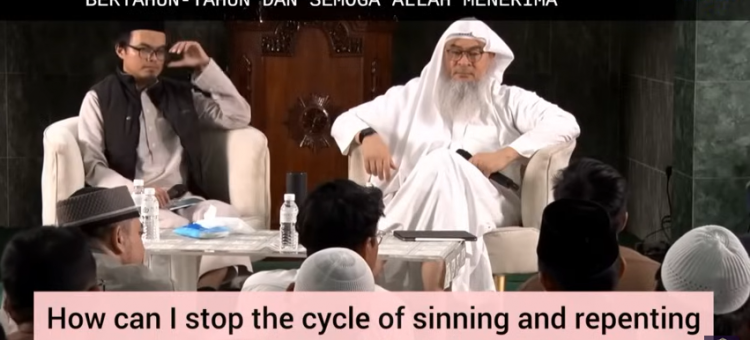 How can I stop the cycle of sinning & repenting and find khushu in prayer?