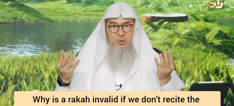 Why is a rakah invalid if we don't recite fateha but valid behind imam if he's in ruku