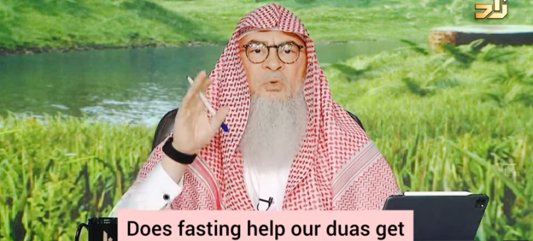 Can we fast in order to make our dua answered?